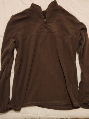 M-TAC Fleece Pullover Men's Estimated Size M 1/4 Zip Military - Olive Dark